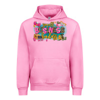 Fuchsia Pink Small business badass Urban Hoodie - MaliasSmallBusiness
