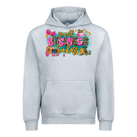 Heather Grey Small business badass Urban Hoodie - MaliasSmallBusiness