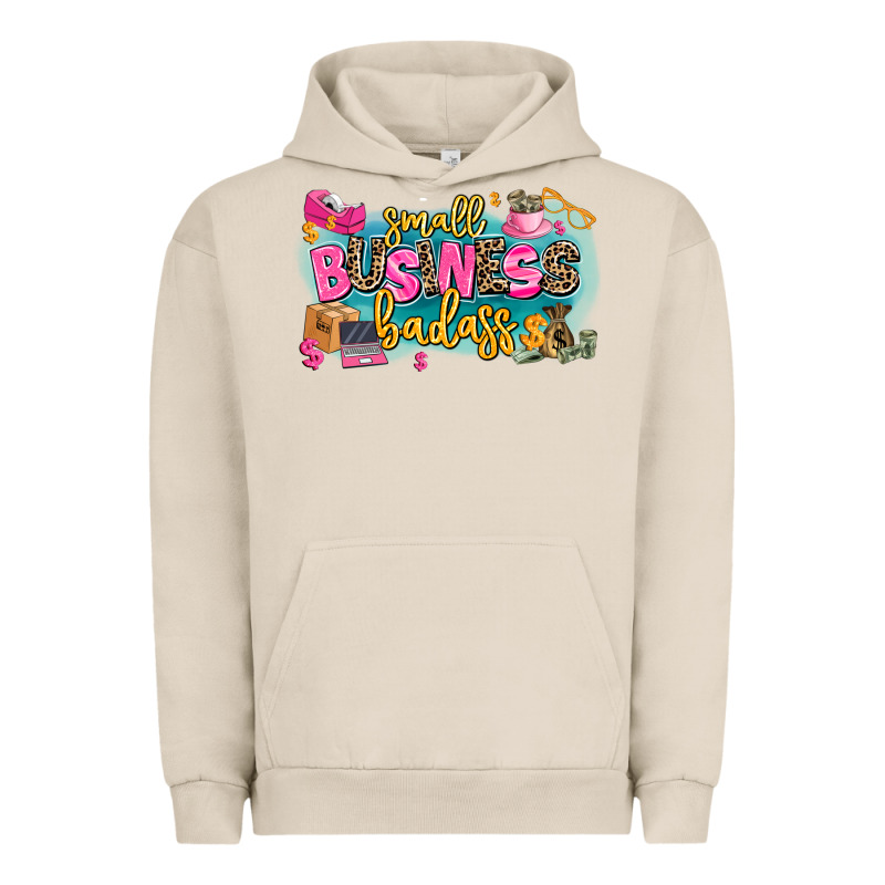 Small Business Badass Urban Hoodie by MaliasSmallBusiness | Teevron