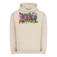 Pigment French Oak Small business badass Urban Hoodie - MaliasSmallBusiness