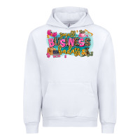 White Small business badass Urban Hoodie - MaliasSmallBusiness