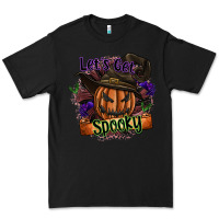 Black lets get spooky Premium Tee - SublimationCraftShop