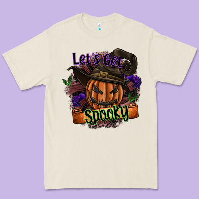 Lets Get Spooky Premium Tee Designed By Sublimationcraftshop