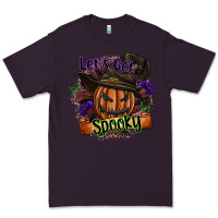 Plum lets get spooky Premium Tee - SublimationCraftShop
