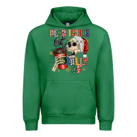 Emerald dead inside but jolly as fuck Urban Hoodie - MaliasSmallBusiness