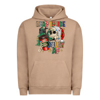 Pigment Burro dead inside but jolly as fuck Urban Hoodie - MaliasSmallBusiness