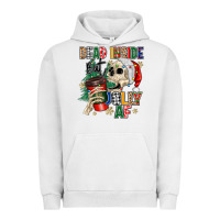Pigment Lunar Rock dead inside but jolly as fuck Urban Hoodie - MaliasSmallBusiness
