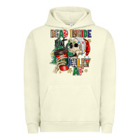 Pigment Pistachio dead inside but jolly as fuck Urban Hoodie - MaliasSmallBusiness