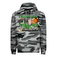 Slate Camo i'm just here for the snacks #basketball brother Premium Hoodie - Zillion Design Studio