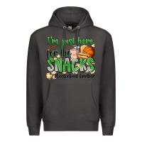 Smoke i'm just here for the snacks #basketball brother Premium Hoodie - Zillion Design Studio