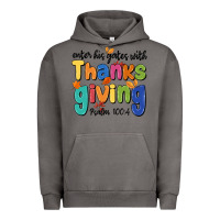 Pigment Tornado enter his gates with thanksgiving psalm 100 4 Urban Hoodie - MaliasSmallBusiness