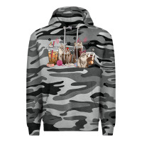 Slate Camo siberian cat coffee cups Premium Hoodie - texasbilliewilder