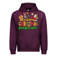 Mauve Wine baking christmas memories Urban Hoodie - MaliasSmallBusiness