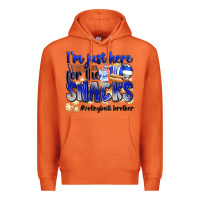 Carrot im just here for the snacks volleyball brother Premium Hoodie - Zillion Design Studio