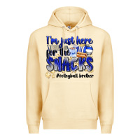 Pina Colada im just here for the snacks volleyball brother Premium Hoodie - Zillion Design Studio