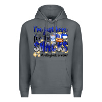 Rock im just here for the snacks volleyball brother Premium Hoodie - Zillion Design Studio