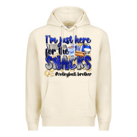 Tofu im just here for the snacks volleyball brother Premium Hoodie - Zillion Design Studio