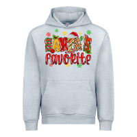 Heather Grey santa's favorite Urban Hoodie - MaliasSmallBusiness