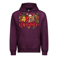 Mauve Wine santa's favorite Urban Hoodie - MaliasSmallBusiness