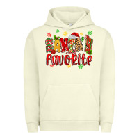 Pigment Pistachio santa's favorite Urban Hoodie - MaliasSmallBusiness
