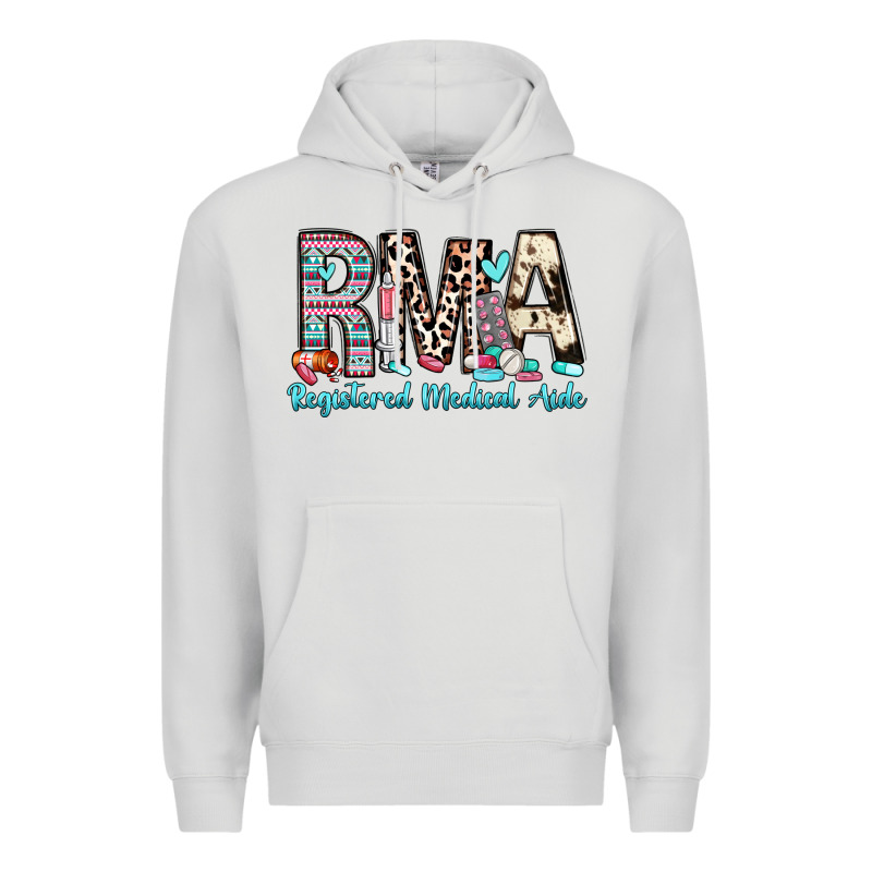 Rma Registered Medical Aide Premium Hoodie by Zillion Design Studio | Teevron