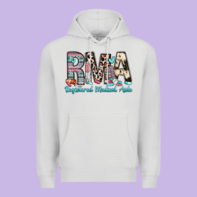 Rma Registered Medical Aide Premium Hoodie Designed By Zillion Design Studio