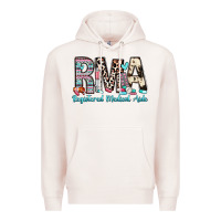 Pale Pink rma registered medical aide Premium Hoodie - Zillion Design Studio