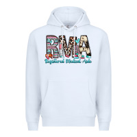 White rma registered medical aide Premium Hoodie - Zillion Design Studio