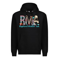 Black rma registered medical aide Premium Hoodie - Zillion Design Studio