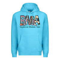 Ocean Blue rma registered medical aide Premium Hoodie - Zillion Design Studio