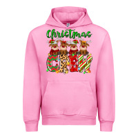 Fuchsia Pink christmas crew  deer Urban Hoodie - MaliasSmallBusiness
