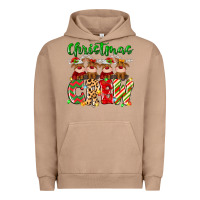 Pigment Burro christmas crew  deer Urban Hoodie - MaliasSmallBusiness