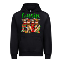 Black cousin crew christmas deer Urban Hoodie - MaliasSmallBusiness