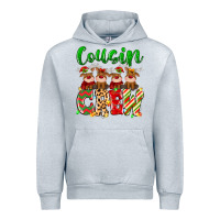 Heather Grey cousin crew christmas deer Urban Hoodie - MaliasSmallBusiness