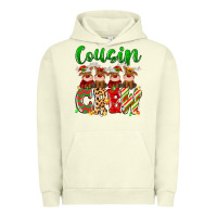Pigment Pistachio cousin crew christmas deer Urban Hoodie - MaliasSmallBusiness