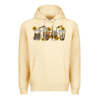 Pina Colada skeleton hands coffee cups Premium Hoodie - texasbilliewilder