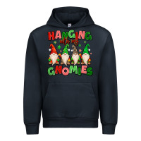 Navy hanging with my gnomies Urban Hoodie - MaliasSmallBusiness