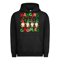 Pigment Black hanging with my gnomies Urban Hoodie - MaliasSmallBusiness