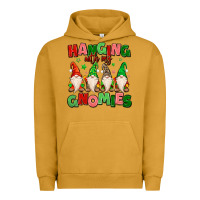 Pigment Peanut Butter hanging with my gnomies Urban Hoodie - MaliasSmallBusiness