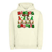Pigment Pistachio hanging with my gnomies Urban Hoodie - MaliasSmallBusiness