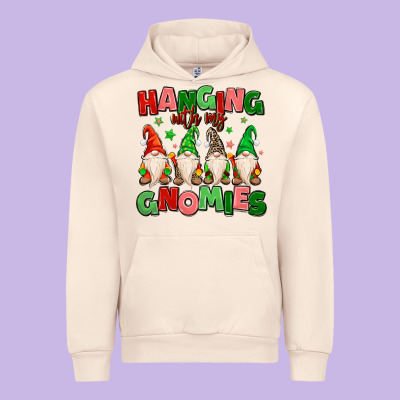 Urban Hoodie hanging with my gnomies