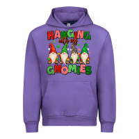 Tulip hanging with my gnomies Urban Hoodie - MaliasSmallBusiness