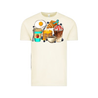 Vintage Arctic Breakfast Coffee Cups Vintage Tee - Artiststas
