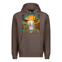 Coffee shouldve come with a warning Premium Hoodie - texasbilliewilder