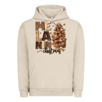 Pigment French Oak melanin christmas with christmas tree Urban Hoodie - MaliasSmallBusiness