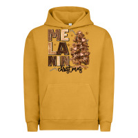 Pigment Peanut Butter melanin christmas with christmas tree Urban Hoodie - MaliasSmallBusiness