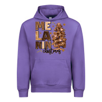 Tulip melanin christmas with christmas tree Urban Hoodie - MaliasSmallBusiness