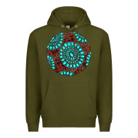 Army Green Gemstone Christmas Premium Hoodie - RanaPortraitStore