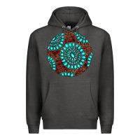 Charcoal Heather Gemstone Christmas Premium Hoodie - RanaPortraitStore