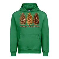 Emerald melanin christmas trees Urban Hoodie - MaliasSmallBusiness